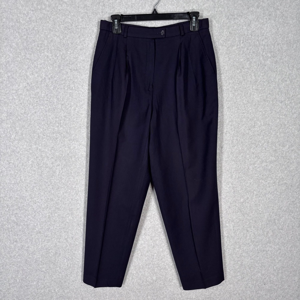 Vintage 90s Talbots Dark Blue Women's Trousers